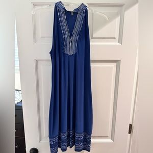 Blue Dress - like new - White House Black Market